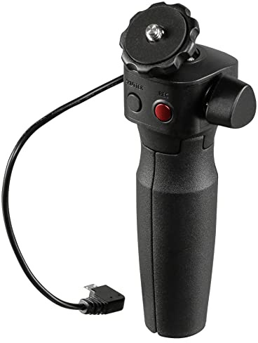 Panasonic LUMIX DMW-SHGR1E Tripod Grip for LUMIX Cameras S5, G100, GH5M2, GH5, GH5S, G9 & G90, Shutter, Video & Sleep Controls, USB Connection, Black