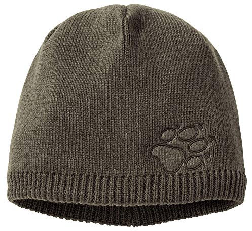 Jack Wolfskin Herren Stormlock Paw Kappe, Light Grey, M