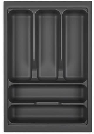 SOTOOLS KÖNIG Besteckeinsatz I, Oriongrau, 40er Korpus | Für Korpusbreiten 300–1200 mm, SO-Box, Blum Tandembox, ModernBox, 319-473 mm.
