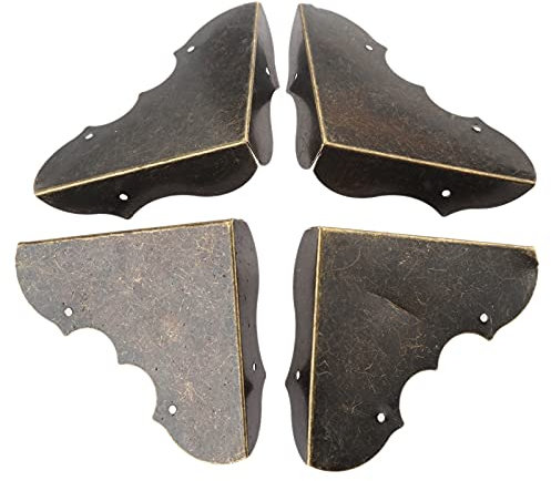Sicherheits-Eckenschutz, Zubehör, 8 Stück, Möbelbeschläge, Eckwinkel, Schmuck, Holzkiste, Füße, Beine, Ecke, dekorativer Schutz, Möbelbeschläge + Nägel, Türscharnier