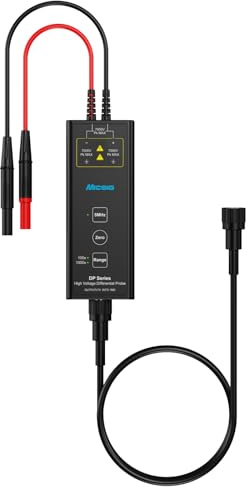 Micsig MDP1500 Kit de sonde différentielle haute tension, temps de montée 3,5 ns, taux d'atténuation 50X/500X, accessoire de kit de sonde d'oscilloscope, 1500 V 100 MHz