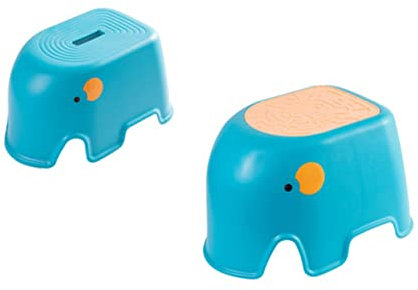 Alipis 2St Fußbank Badezimmerhocker für Kinder Fußstütze Tritthocker für Kleinkinder Rutschfester Hocker Sicherheitshocker für Kleinkinder Mädchen Schemel tragbarer Stuhl Baby pp