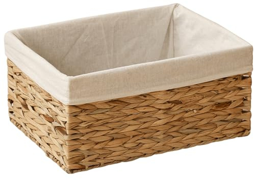 Panier En Osier, Paniers De Rangement En Jacinthe D'eau, Paniers Tissés à La Main Pour Le Stockage, Paniers Pour L'organisation, 1 Paquet(Size:grande taille)