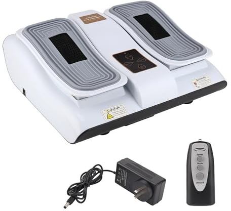 Leg Exerciser Pro Bein-Trainer，Elektrisch Beintrainer,Mit Massage， Fernbedienung，Fördert die Durchblutung und Entspannung,Sanfte Mobilisierung und Gelenkbewegung mit Fernbedienung