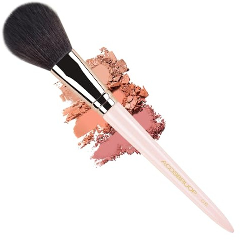 ACOSBRUOP Loose Powder Blush Brush, Professional Blush Brush for Cheeks,Soft Bristles Makeup Brush,Beauty Tools