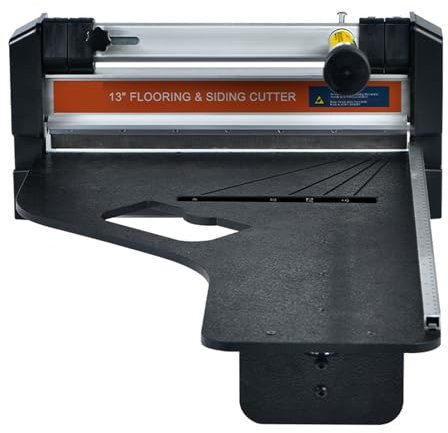 Aluminum Handle Roll Shaper Machine Head Manual Tile Laminate Wood PVC Vinyl Laminate Flooring Cutter & Siding Cutter for DIY Enthusiasts