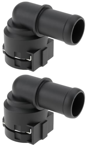 ECSiNG 2 bridas de refrigerante 1K0122291H para manguera de refrigerante compatible con VW compatible con Audi