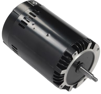Jeanoko 1 Horsepower Alloy Steel Electric Motor Pool Pump Kit for Efficient Water Circulation in Swimming Pool or Spa, 3450RPM B128 Swimming Pump Motor, Water Proof Kit