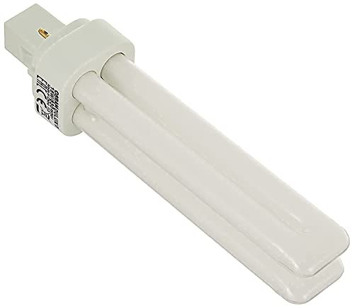 Osram DULUX D 18W/830 G24d2 (100W) FS1 153 mm LLp compatto tono caldo per CCG, 1 pezzo [Classe energetica G] [Classe energetica G]