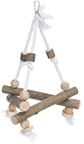 Trixie 5883 Natural Living Schaukel am Tau, 27 × 27 × 27 cm