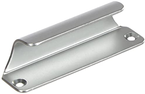 EVVA, 5800210 1120 F1, Porta del balcone maniglie di 20 x 90 mm, anodizzato color argento
