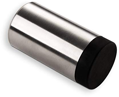 2 x SO-TECH® Türstopper TOPPER echt Edelstahl Ø 30 mm Wandabstand 60 mm Wandtürstopper