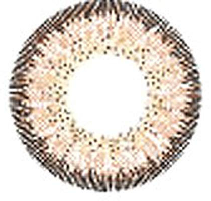 Matlens – EOS Farbige Kontaktlinsen ohne Stärke hazel braun Big eyes G-324 2 Linsen 1 Kontaktlinsenbehälter 1 Pflegemittel 50ml FBA