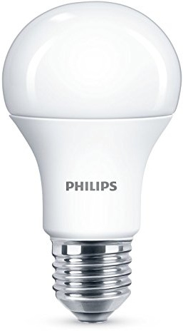 Philips LED E27 Lampe, 100 W, Tropfenform, matt, warmweiß