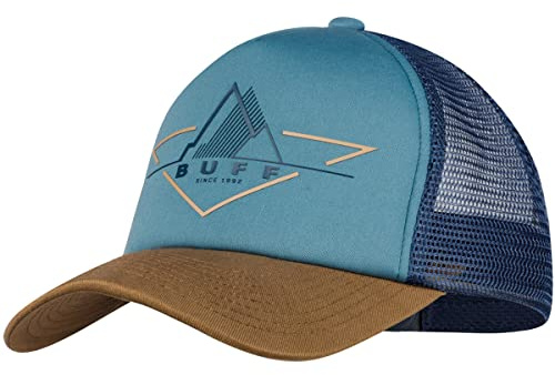 Buff®| Gorra Trucker Ajustable, Comoda, Transpirable, Calidad, Moderna, Aire Libre, Hombre Mujer Talla única Azul
