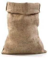 5031| Saco de Yute medidas 50x80 con boca orillada, tejido de 10 onzas. Ideales para almacenaje de granos, café, cacao, frutos secos, etc (Pack de 5 unidades)
