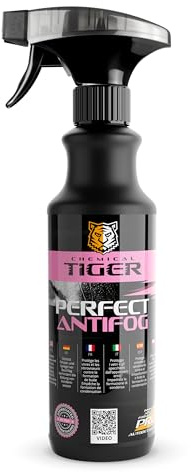 CHEMICAL TIGER Anti-Fog Car Glazing Window | Anti-Matting Mask Sub, Skiing, Eyewear | Anti-Lapping Spray for Visor Helmet and Windshield 1 x 500ml