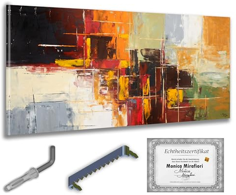 Monica Mirafiori I 140x70 cm I Quadro Dipinto a Mano I Pittura Acrilica I Arte Moderna I Quadri Moderni