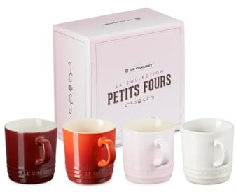 Juego de 4 tazas Petits Fours Le Creuset