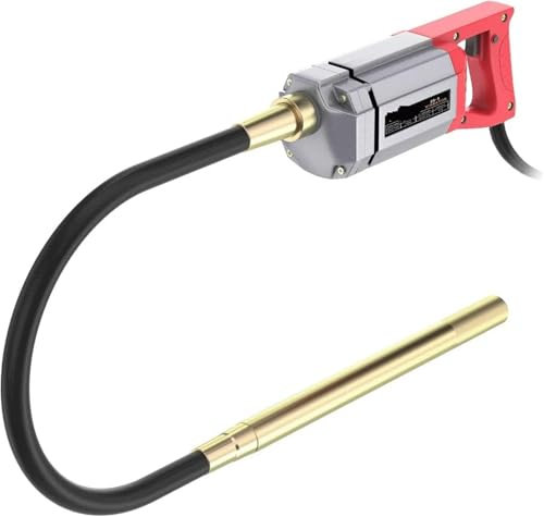 Betoniera, Vibratore for calcestruzzo elettrico Vibratore for calcestruzzo con asta in rame - Strumento vibrante for calcestruzzo, impastatrice a paletta