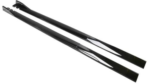 LIHLIOUZDM Auto Seitenschweller für Ford Tourneo Custom 2012-2024, Auto Seiten Schweller Splitter Lip Winglet Diffuser Anti Crash Auto Zubehör,Black