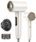Sèche-cheveux Professionnel Ionique, Seche Cheveux 2400W Séchage Rapide, Hair Dryer Puissant et Léger, 3 Températures 2 Vitesses, avec Seche Cheveux Diffuseur Boucle et Concentrateur