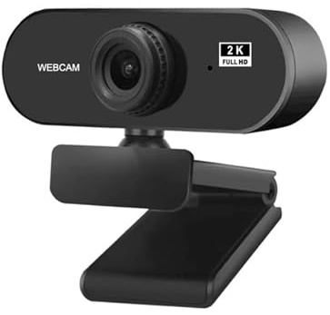 NGBFF Webcam Mini USB Webcam for computadora 2K Full HD 1080P Web for Trabajo con micrófono