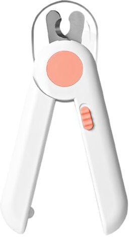 Hundenagelschneider Pflegezubehör Pfotenpflege Glättungswerkzeug | Hundenagelschleifer mit Licht Haustierpfoten Grooming Glättgerät für Vögel Kaninchen Kleintiere Zuhause