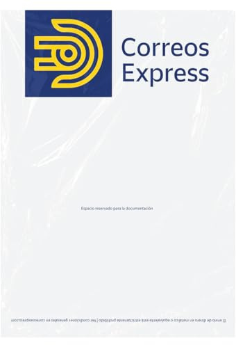 Bolsas Grandes de Envío Correos Express | Sobres Plásticos Autoadhesivos y Opacos | Resistentes, Impermeables y Seguros para Enviar Ropa, Calzado, Regalos y Paquetería