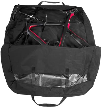 SCICON Soft Bike Bag Travel Basic, Lightweight Bicycle Transport Case for Car & Train Travel 43x 9x 35