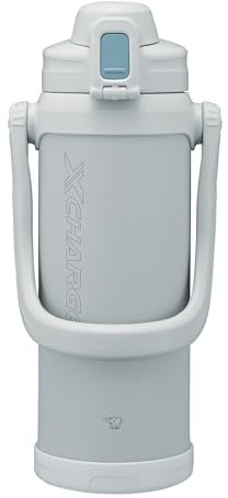 Zojirushi SD-BE20-HA Cool Bottle Water Bottle, Large Capacity, 6.5 gal (2.06 L), Sports Type, Jug, Gray