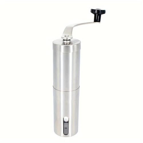 HUIJIQX Molinillo de café manual de acero inoxidable, hecho a mano, molinillo de granos de café, herramienta de cocina, accesorios de café (L)