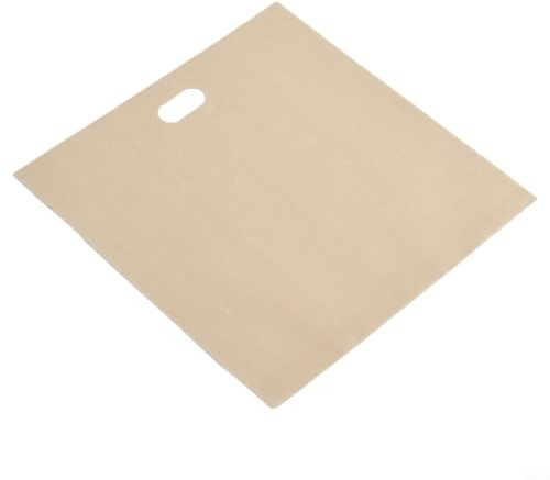 Eawfgtuw Lot de 10 grands sacs grille-pain réutilisables pour sandwichs, pizzas et collations, fibre de verre revêtue de PTFE résistante à la chaleur, 16 x 18 cm, non et pour une longue durée de vie