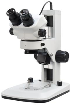 Microscope de Poche Microscope stéréo binoculaire à Zoom Professionnel, oculaire Grand Champ 10x, Double éclairage LED Portable