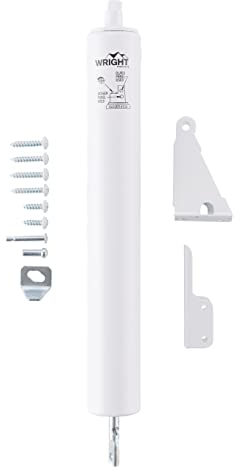 Wright Products V150WH Heavy Duty Pneumatic Screen and Storm Door Closer White