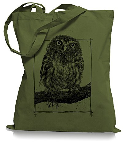 Big Owl Stoffbeutel |Eulen Eule Tragetasche Kult