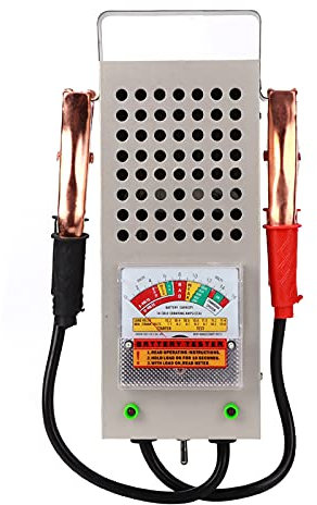 Tiiyee Test Batteria Auto, Tester Batterie Auto Automotive Analizzatore Digitale Portatile Carico Massimo Automobilistico Per Carica 12V 200Ah Autoveicoli Strumento Del Sistema Ricarica Alternatore