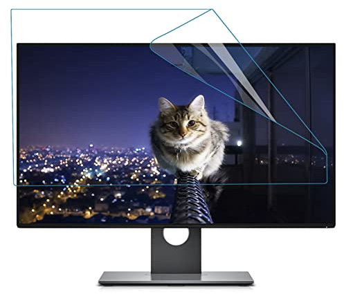 HAMIMI Filtro per Monitor Pc Antiriflesso, Anti Luce Blu e UV per Gli Occhi Proteggi Schermo, per Monitor e Schermo di Computer Pc,Matte-32inch(698x392mm)