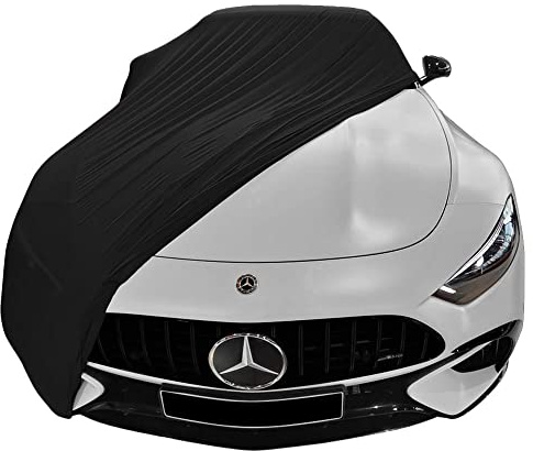 Star Cover Autoabdeckung passend für EIN Mercedes-Benz SL-Class R232 Indoor Cover SUPER Soft Stretch