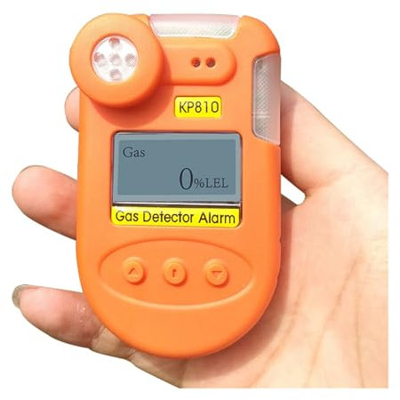 Détecteur de gaz, testeur, analyseur, Portable sans détecteur, moniteur de Co2 portable, détecteur d'odeur portable avec alarme de vibration + son + lumière utilisé dans le pétrole, la métallurgie