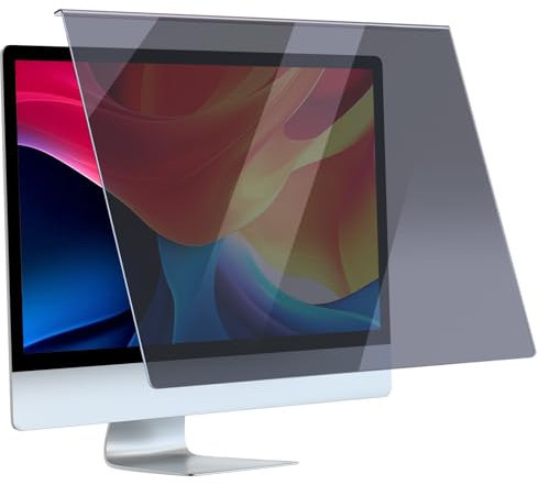 Laptop Privacy Screen 24 Inch for for 16:9 Computer Monitor, Removable Laptop Privacy Shield, Computer Screen Protector, HD 24 Inch Monitor Privacy Screen Filter, Compatible with Lenovo/HP/Envy/Dell