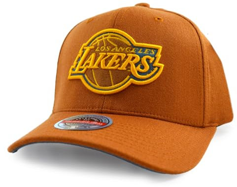 Mitchell & Ness NBA Fashion Classic Red Snapback Cap Los Angeles Lakers Burnt orange