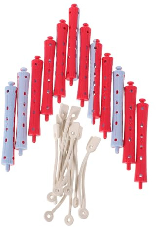 SAFIGLE Varillas Para Permanente Para Cabello Natural Varillas Largas Rizadores De Ondas Frías