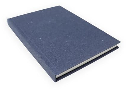Artway Skizzenbuch aus recyceltem Denim - A5 Hochformat – 40 Blätter/80 Seiten aus 200 gsm Baumwollpapier – 100% recyceltes Skizzenbuch mit recyceltem Denim-Einband