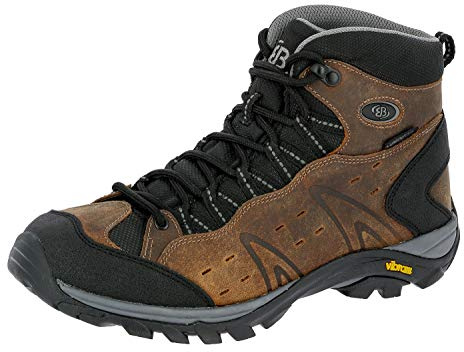 Brütting Mount Bona High Classic, Scarpe da Arrampicata Alta Uomo, Marrone (Braun), 41 EU