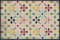 Salonloewe Riki Paillasson lavable - 050 x 075 cm - Motif design - Anti-saleté