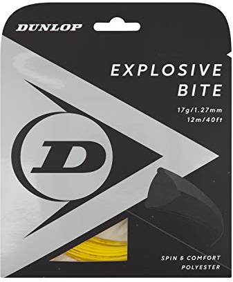Dunlop Sports Unisex-Adult Explosive Bite Tennis Racket String