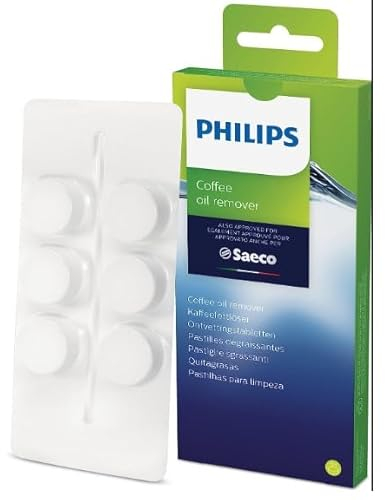 Recamania Pastillas Quita grasas Para Cafeteras Saeco Original CA6704/10 Pack de 6