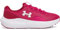 Under Armour UA W Charged Surge 4, Scarpa da Corsa Donna, Cresta Cremisi Fucsia Sfumata Bianco, 40 EU