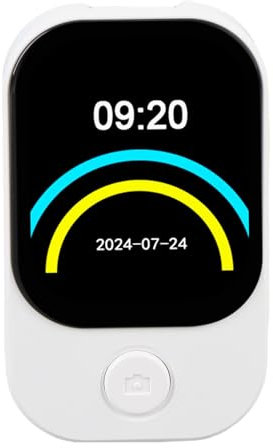 Luqeeg Lecteur MP3, Lecteur de Musique Portable avec écran Tactile de 2,01 Pouces, Appareil Photo et Haut-Parleur HiFi, Prend en Charge la Lecture Vidéo, Les Photos, Les Livres électroniques, Les